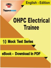 OHPC Electrical Trainee PDF Book In English - Mock Test/Practice Set