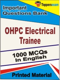 OHPC Electrical Trainee Book in English - Objective MCQ