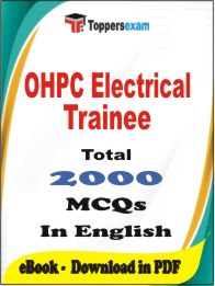 OHPC Electrical Trainee PDF Book In English - MCQ / Objective Questions