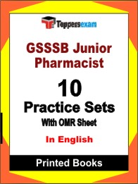 GSSSB Junior Pharmacist Book in English - Practice Set
