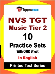 NVS TGT Music Tier 2 Book in English - Practice Set