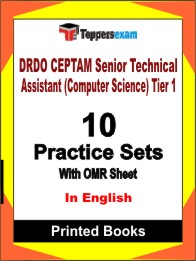 DRDO CEPTAM Senior Technical Assistant (Computer Science) Tier 1 Book in English - Practice Set