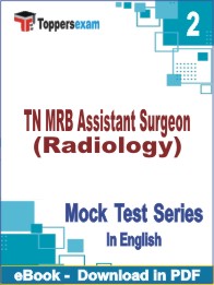TN MRB Assistant Surgeon (Radiology) Test PDF Book In English - Question Paper