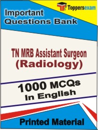 TN MRB Assistant Surgeon (Radiology) Book in English - Objective MCQ