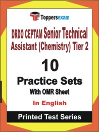 DRDO CEPTAM Senior Technical Assistant (Chemistry) Tier 2 Book in English - Practice Set