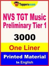NVS TGT Music Preliminary Tier 1 One Liner Book in English