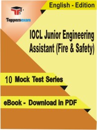 IOCL Junior Engineering Assistant (Fire & Safety) PDF Book In English - Mock Test/Practice Set