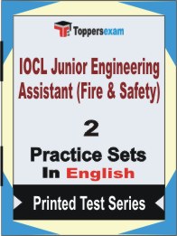 IOCL Junior Engineering Assistant (Fire & Safety) Book in English - Question Paper / Practice Set