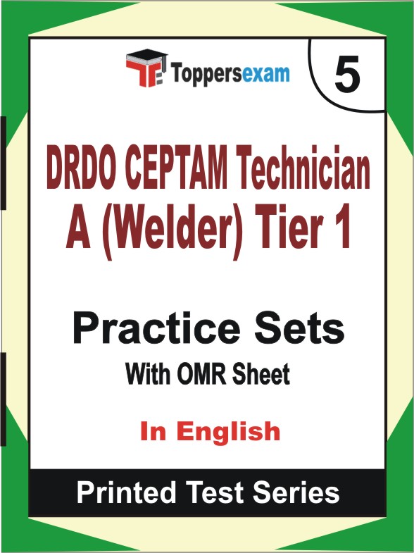 DRDO CEPTAM Technician A (Welder) Tier 1 Book in English - Mock Test / Practice Set