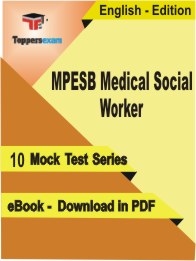 MPESB Medical Social Worker PDF Book In English - Mock Test/Practice Set