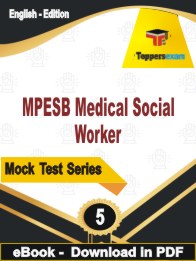 MPESB Medical Social Worker  PDF Book In English - Practice Set