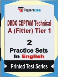 DRDO CEPTAM Technician A (Fitter) Tier 1 Book in English - Question Paper / Practice Set