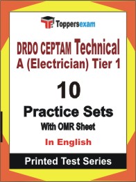 DRDO CEPTAM Technician A (Electrician) Tier 1 Book in English - Practice Set