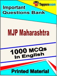 MJP Maharashtra Book in English - Objective MCQ