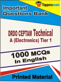 DRDO CEPTAM Technician A (Electronics) Tier 1 Book in English - Objective MCQ