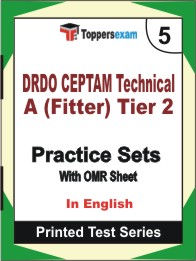 DRDO CEPTAM Technician A (Fitter) Tier 2 Book in English - Mock Test / Practice Set