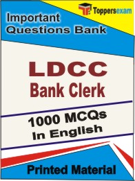 LDCC Bank Clerk Book in English - Objective MCQ
