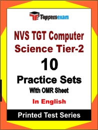 NVS TGT Computer Science Tier-2 Book in English - Practice Set
