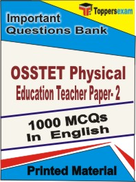OSSTET Physical Education Teacher (Paper- 2)  Book in English - Objective MCQ