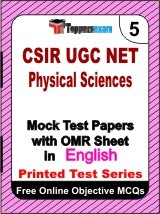 CSIR UGC NET Physical Science Test Book in English - Mock Test / Practice Set