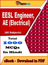 EBook of EESL Engineer, AE (Electrical) Exam, PDF Format in Hindi