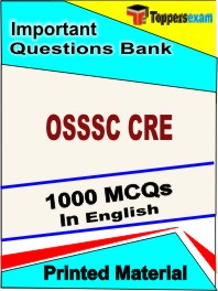 OSSSC CRE Book in English - Objective MCQ