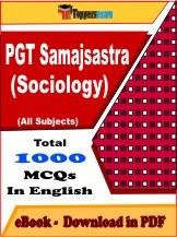 EBook of PGT Samajsastra (Sociology) Exam, PDF Format in English