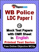WB Police LDC (Paper 1) Exam Mock Test Papers (Book) in English