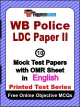 WB Police LDC (Paper 2) Exam Mock Test Papers (Book) in English