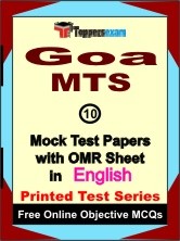 Goa MTS Exam Mock Test Papers (Book) in English