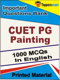 CUET PG Painting Book in English - Objective MCQ