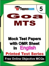 Goa MTS Exam Mock Test Papers (Book) in English