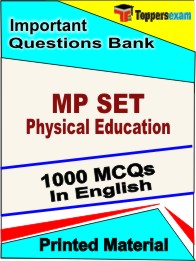 MP SET Physical Education Book in English - Objective MCQ