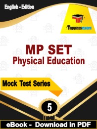 MP SET Physical Education Test PDF Book In English - Practice Set