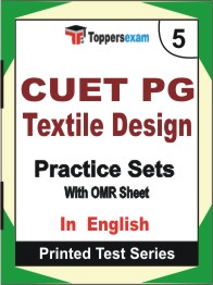 CUET PG Textile Design Book in English - Mock Test / Practice Set