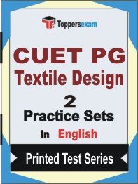 CUET PG Textile Design Book in English - Question Paper / Practice Set