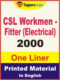 CSL Workmen - Fitter (Electrical) One Liner Book in English