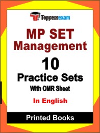 MP SET Management Book in English - Practice Set