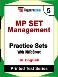 MP SET Management Book in English - Mock Test / Practice Set