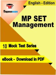 MP SET Management Test PDF Book in English - Mock Test/Practice Set