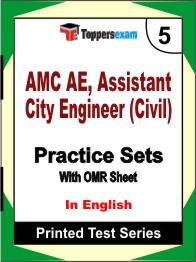 AMC AE, Assistant City Engineer (Civil) Book in English - Mock Test / Practice Set