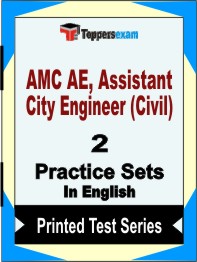 AMC AE, Assistant City Engineer (Civil) Book in English - Question Paper / Practice Set