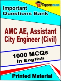 AMC AE, Assistant City Engineer (Civil) Book in English - Objective MCQ