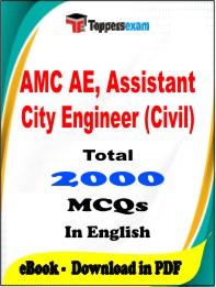 AMC AE, Assistant City Engineer (Civil) PDF Book In English - MCQ / Objective Questions
