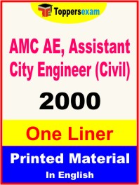 AMC AE, Assistant City Engineer (Civil) One Liner Book in English