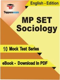 MP SET Sociology PDF Book In English - Mock Test/Practice Set