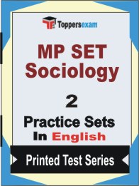MP SET Sociology Book in English - Question Paper / Practice Set