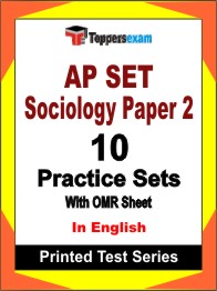 AP SET Sociology Paper 2 Book in English - Practice Set