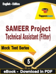 SAMEER Project Technical Assistant (Fitter)  PDF Book In English - Practice Set