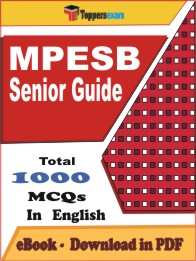 MPESB Senior Guide PDF Book In English - MCQ / Objective Questions